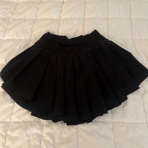 Aerie Black Circle Skater Skirt